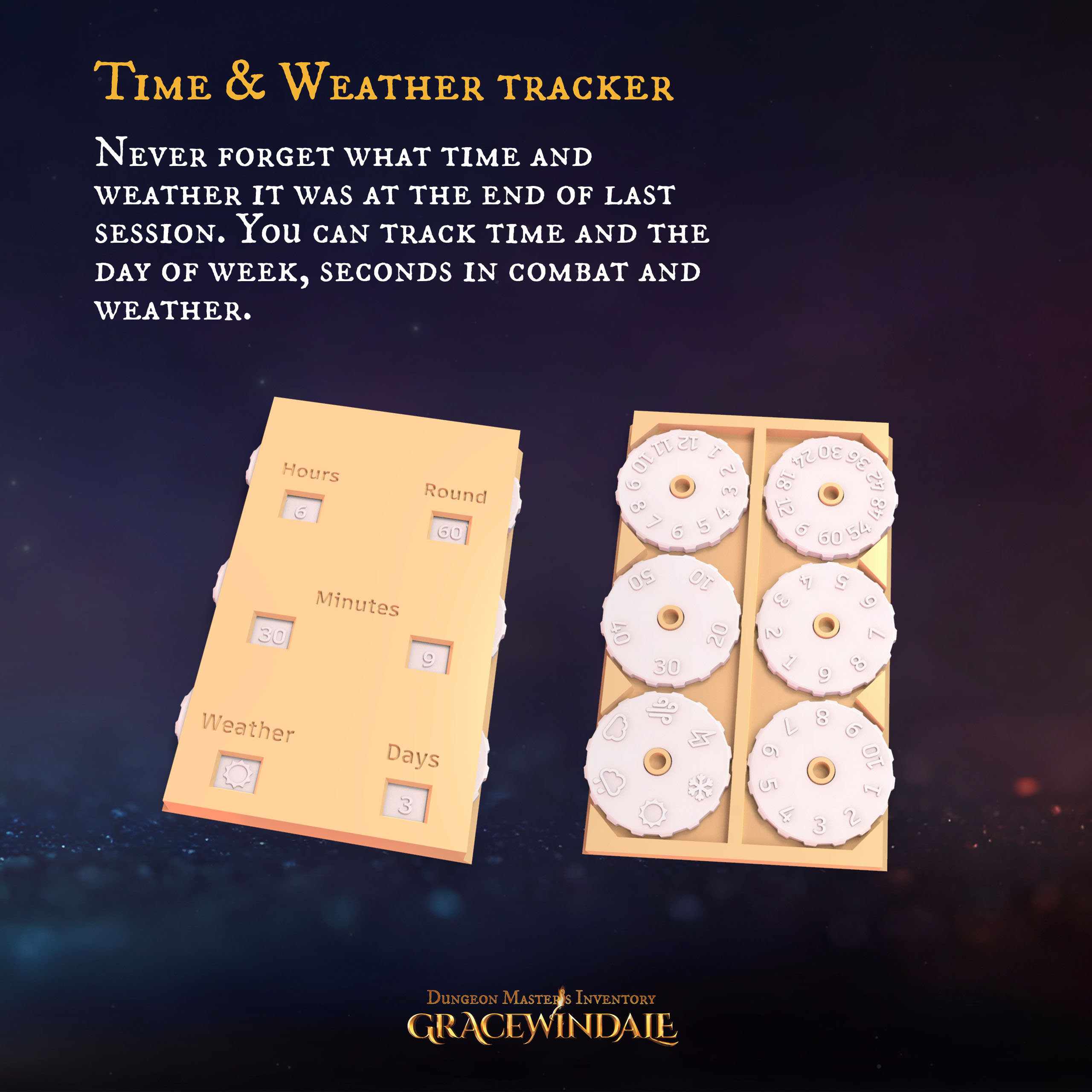 DM Inventory: Time & Weather Tracker